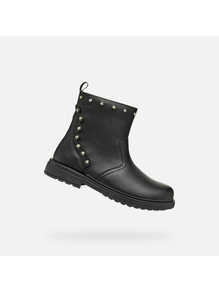 Geox Schwarze Mädchen-Stiefeletten Geox Eclair Girl