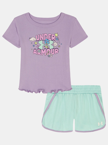 Under Armour Mädchen Set Under Armour UA BABY TEE KNIT SHORT SET