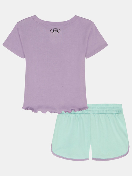 Under Armour Mädchen Set Under Armour UA BABY TEE KNIT SHORT SET