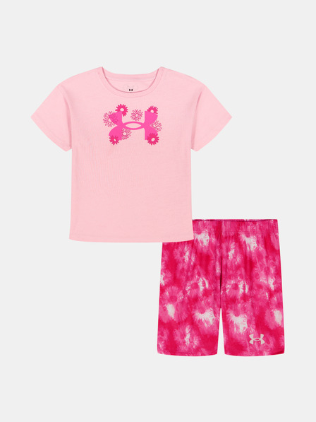 Under Armour Mädchen Set Under Armour UA PRINTED BIKE SHORT SET