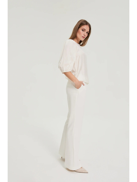 Moodo Hemd mit Puffärmeln creme Moodo