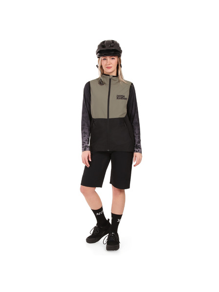 Horsefeathers Bike-Weste Hill - taupe/schwarz