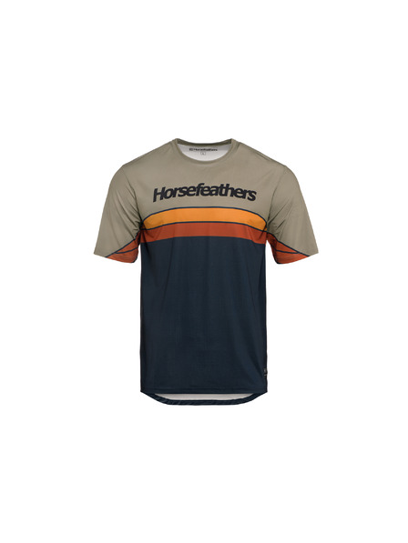 Horsefeathers Bike-Trikot Quantum - indigo/taupe