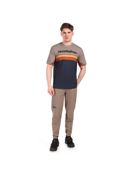 Horsefeathers Bike-Trikot Quantum - indigo/taupe