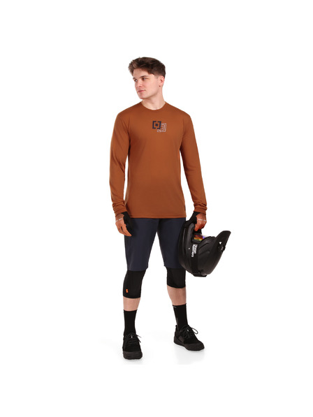 Horsefeathers Bike Trikot Fury LS - rust