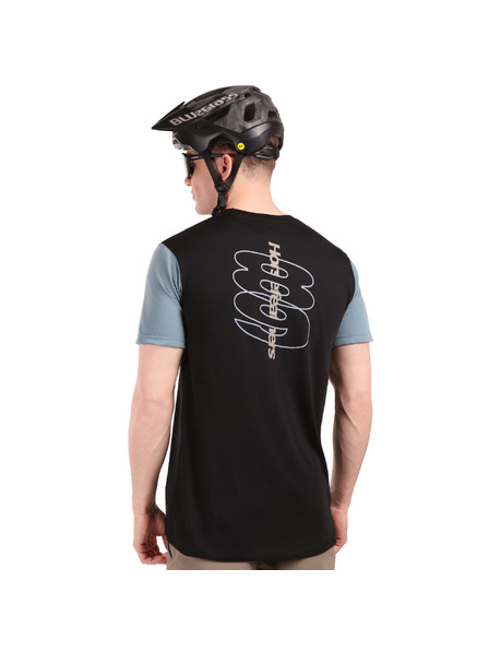 Horsefeathers Bike Trikot Fury - black/citadel