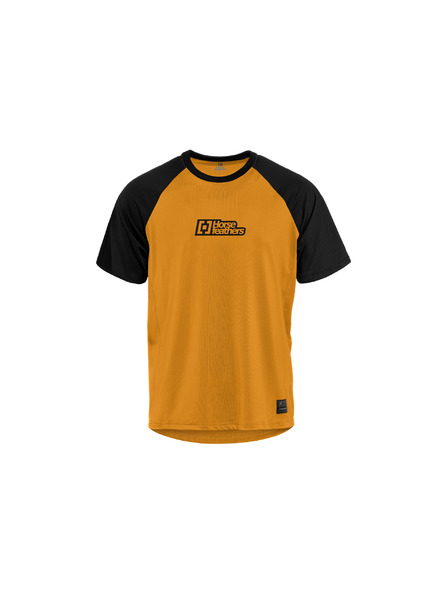 Horsefeathers Bike Trikot Spike - sunflower/black