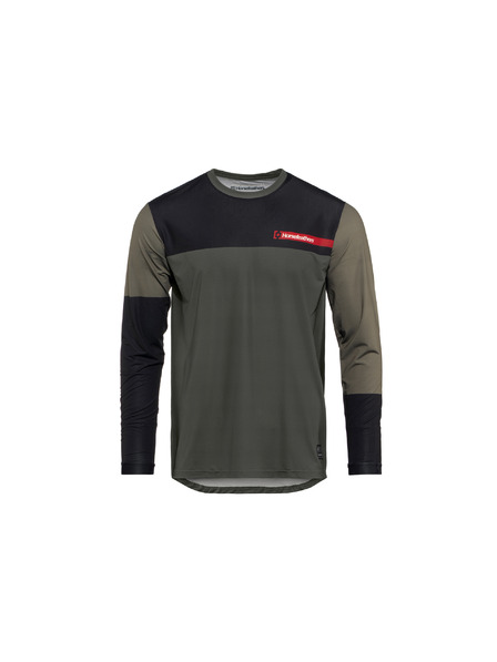 Horsefeathers Bike-Trikot Quantum LS - chimera/walnut