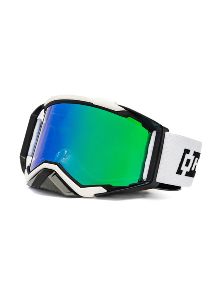 Horsefeathers Fahrradbrille Garett - black/white