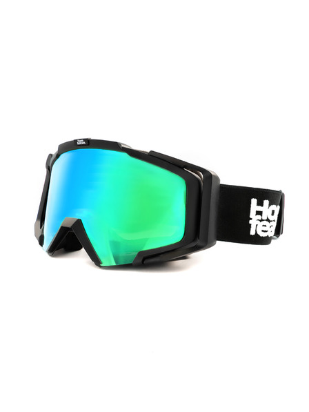 Horsefeathers MTB-Brille Patriot - black/mirror green