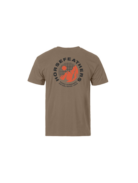 Horsefeathers T-Shirt Altitude - fossil