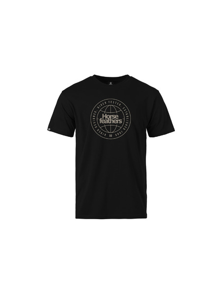 Horsefeathers T-Shirt Global - black