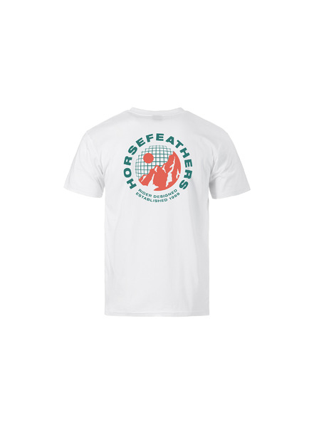 Horsefeathers T-Shirt Altitude - white