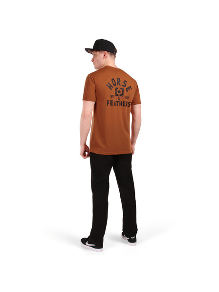 Horsefeathers Funktions-T-Shirt Pedal - rust
