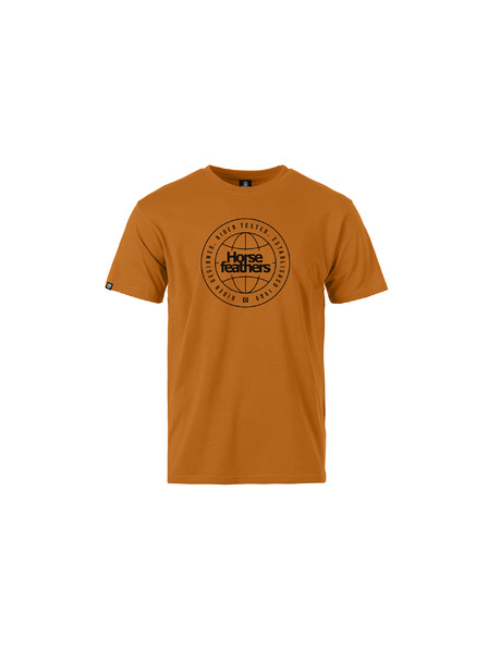 Horsefeathers T-Shirt Global - pumpkin