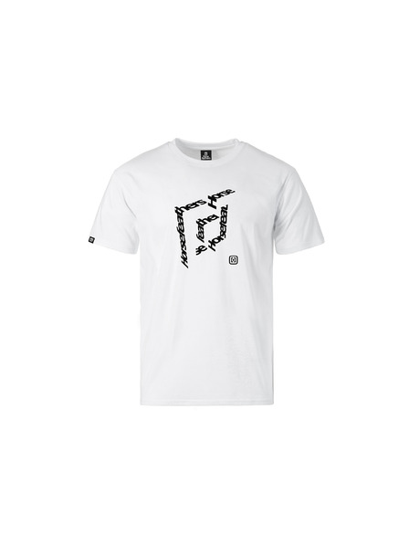 Horsefeathers T-Shirt Cube - white