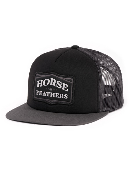 Horsefeathers Baseballkappe Tex - schwarz