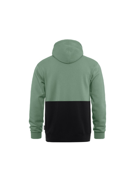 Horsefeathers Sweatshirt Vick - iceberg green/black
