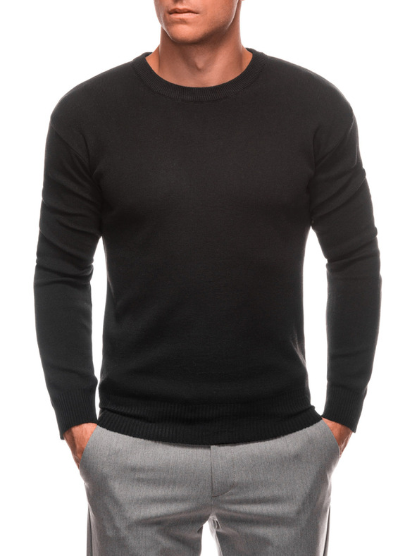 Edoti Herrenpullover 242E - schwarz OTHER