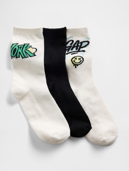 GAP Kinder Socken mit Logo 3 Paar GAP