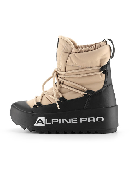 ALPINE PRO Damen-Winterschuhe mit wärmender Innensohle ALPINE PRO PRIBA white pepper