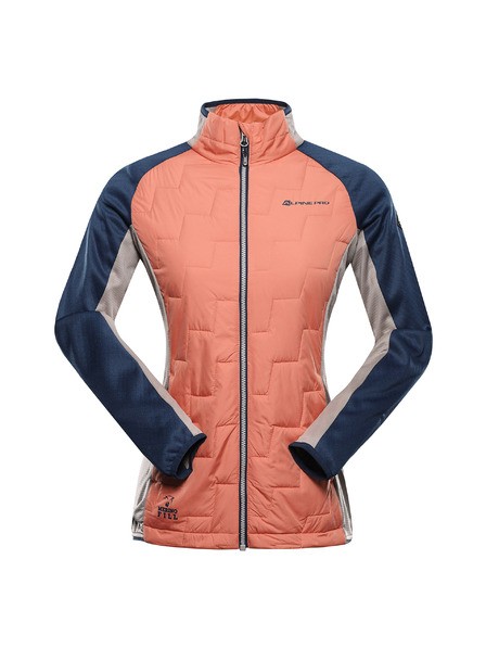 ALPINE PRO Damen-Jacke mit Merinowolle-Füllung ALPINE PRO JORWA tawny orange