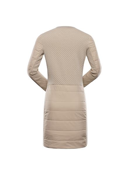 ALPINE PRO Damen Kleid mit Warmfüllung hi-therm ALPINE PRO OLWA white pepper