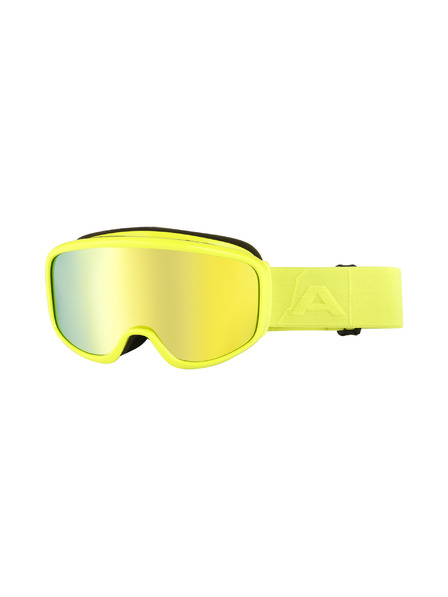 ALPINE PRO Kinder Skibrille ALPINE PRO LOSSE neon safety yellow