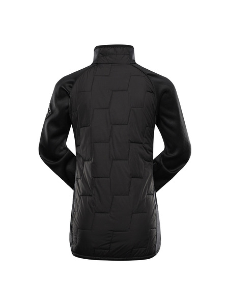 ALPINE PRO Kinder-Sweatjacke mit Merinowolle-Füllung ALPINE PRO JORWO 2 black