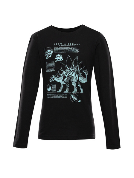 ALPINE PRO Kinder-T-Shirt aus Bio-Baumwolle ALPINE PRO ECCO 2 black Variante pf