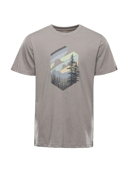 ALPINE PRO Herren-T-Shirt aus knitterfreiem Material ALPINE PRO NOGER dove varianta pa