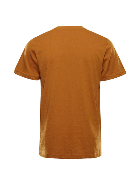ALPINE PRO Herren-T-Shirt aus knitterfreiem Material ALPINE PRO NOGER golden oak varianta pa