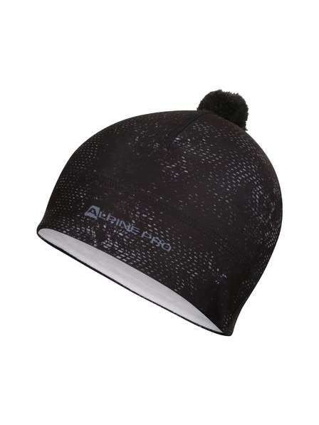 ALPINE PRO Funktionelle Mütze mit Bommel ALPINE PRO ABERE black varianta pc
