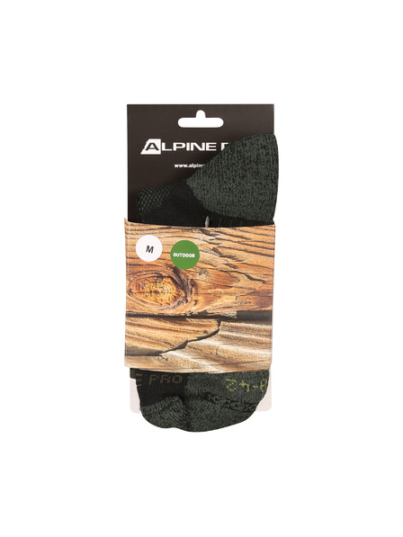 ALPINE PRO Antibakterielle Socken ALPINE PRO KEROWE schwarz