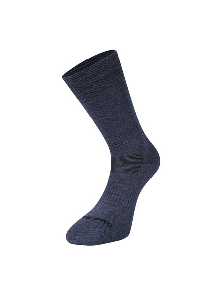 ALPINE PRO Antibakterielle Socken aus Merinowolle ALPINE PRO ERATE dk.metal blue