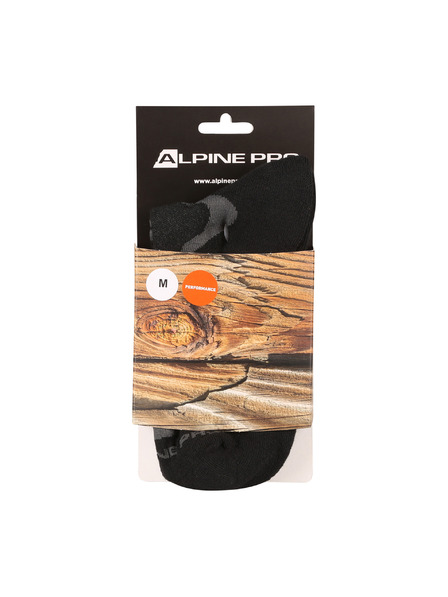 ALPINE PRO Sportliche Knöchelsocken ALPINE PRO GANGE schwarz