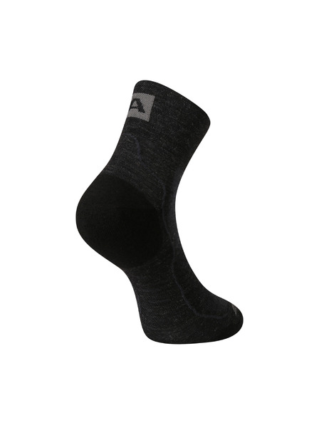 ALPINE PRO Antibakterielle Merino-Wollsocken ALPINE PRO DERERE schwarz
