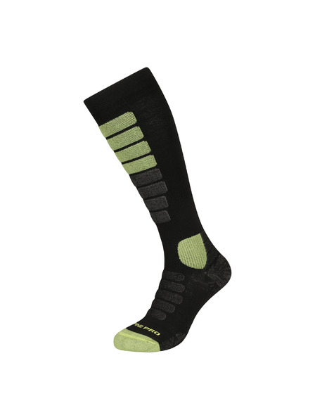 ALPINE PRO Sportliche Kniestrümpfe aus Merinowolle ALPINE PRO RODE schwarz