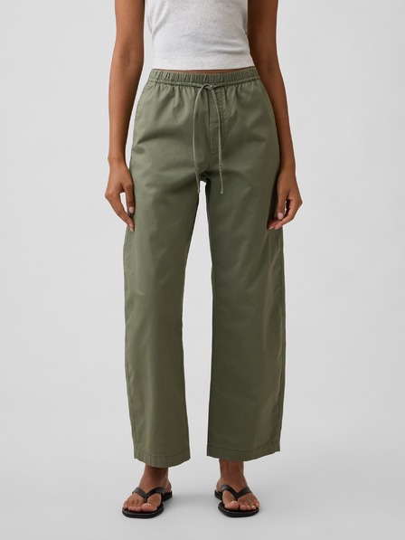 GAP Khaki-Hose High Rise Easy Barrel GAP