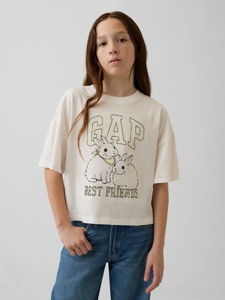 GAP Kinder Oversize T-Shirt mit Logo GAP