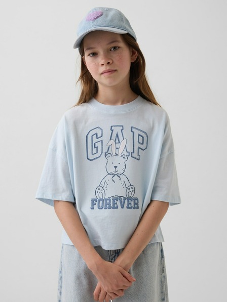 GAP Kinder Oversize T-Shirt mit Logo GAP