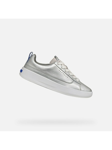 Geox Silberne Damen-Sneaker Geox Gxcp-01