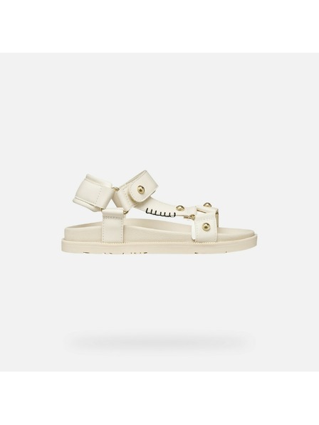 Geox Creme Mädchen-Sandalen Geox Sandal Foammentera