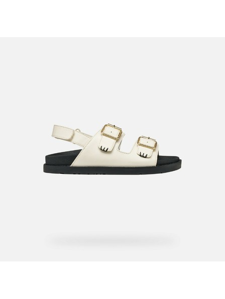 Geox Creme Mädchen-Sandalen Geox Sandal Foammentera