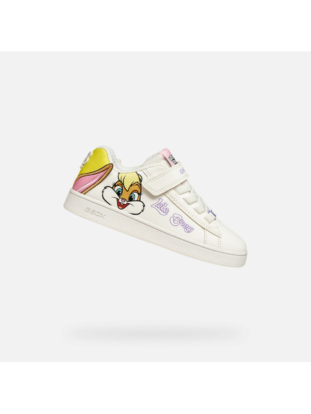 Geox Weiß Mädchen Geox Eclyper Turnschuhe