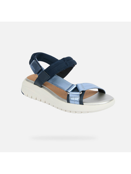 Geox Blaue Damen-Sandalen Geox Flextride S