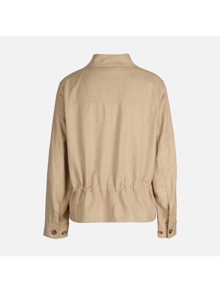 Geox Beige Damen Jacke Geox Maddalusia