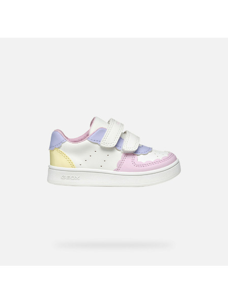 Geox Weiß Mädchen Geox Eclyper Turnschuhe