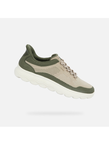 Geox Beige Herrentennis Geox Spherica Plus Fast in