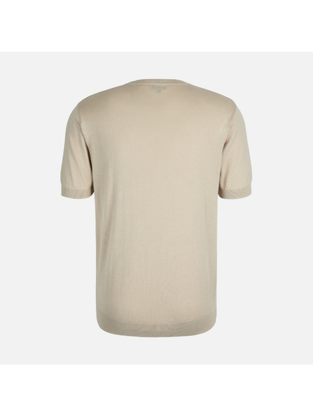 Geox Beige Herren-Poloshirt Geox Knit